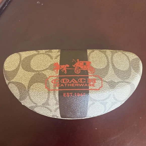 Coach Tortoise Shell Sunglasses - Case Included - Picture 10 of 10